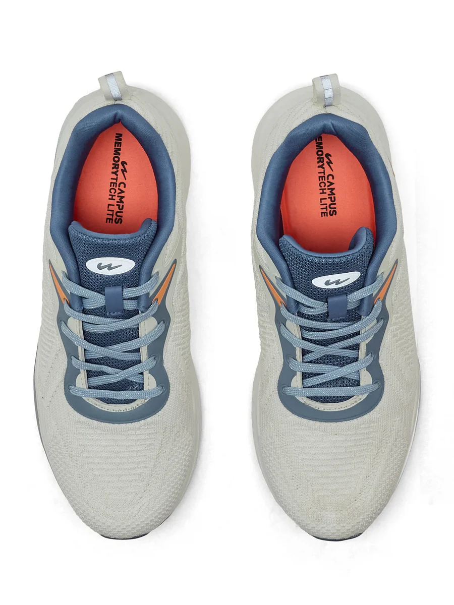 GRETTA Cream Men's Running Shoes