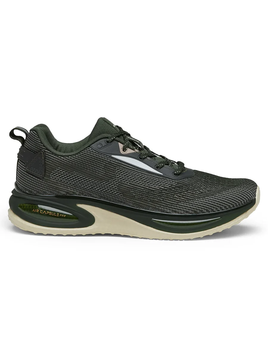 PREXTON Olive Men's Running Shoes