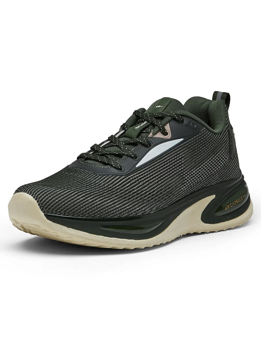 PREXTON Olive Men's Running Shoes
