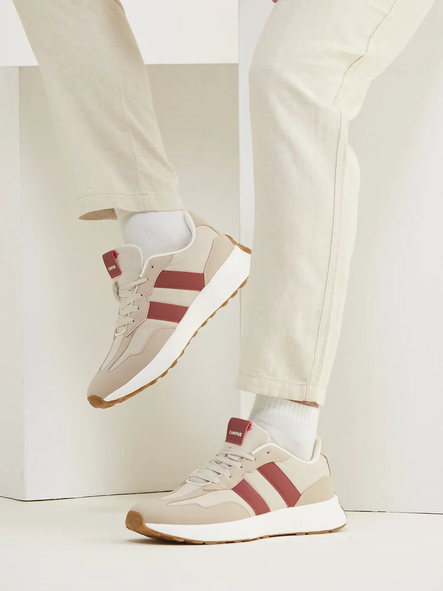 BRISK Beige Men's Sneakers